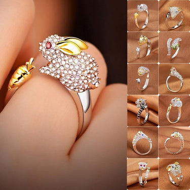 Animal Zodiac Sign Silver Ring-Your Soul Place